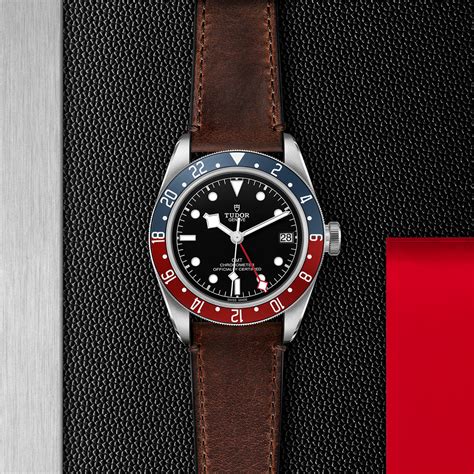 tudor gmt con cinturino peĺle nera invecchiata|Acquista Tudor Black Bay GMT su Chrono24.